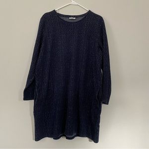 J.Jill Pure Jill Oversized Knit Speckled Sweater with Pockets